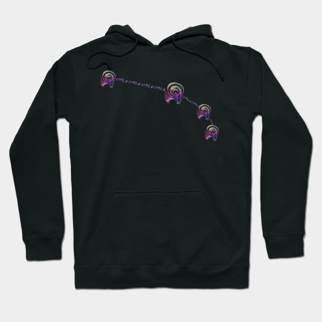 Zodiac Aries constellation Hoodie by INDONESIA68